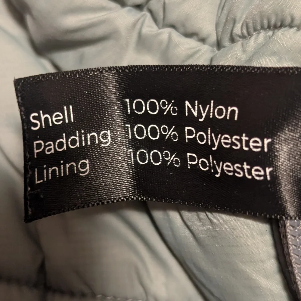 ORORO Men’s Heated Puffer Vest Medium Gray Full Zip Insulated NO Battery - Picture 8 of 8